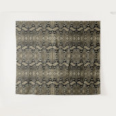 Bronze Python Exotic Snakeskin Hintergrund Wandteppich (Vorderseite (Horizontal))