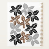 Bronze-, Schwarz- und Grau-Blatt-Planer Planer (Rückseite)