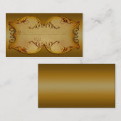 Bronze-Scrolls-Platzkarten Platzkarte (Vorne/Hinten)