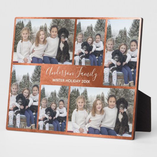 BRONZE SECHS VERKLEBUNGSBILDER FOTOPLATTE (Seite)