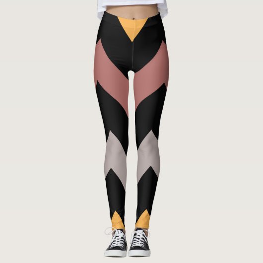 Bronze Silvered Gold Leggings (Vorderseite)