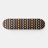Bronze Silvered Gold Skateboard (Horizontal)