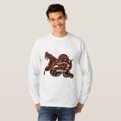 Bronze Snake T - Shirt (Vorne ganz)