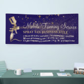 Bronze Spray Tanning Marine Banner (Messe)