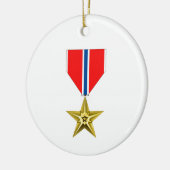 BRONZE STAR MEDAL KERAMIK ORNAMENT (Links)