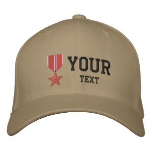Bronze Star OEF Bestickte Kappe