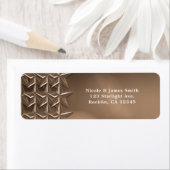 Bronze Stars & Elegant Bokeh Lights Einladung (Insitu)