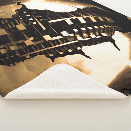 Bronze-Steampunk-Skulptur Sherpadecke (3/4)