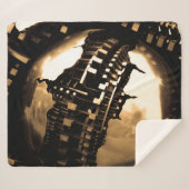 Bronze-Steampunk-Skulptur Sherpadecke (Vorderseite (Horizontal))