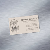 Bronze Tan Beauty Feminine Frauenkörper Magnetische Visitenkarte (Beispiel)