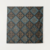 Bronze Textur mit Schnitzmuster. Wandteppich (Vorderseite (Horizontal))