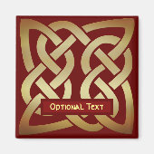 Bronze Tone Celtic Knot Magnet (Vorne)