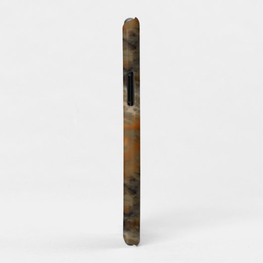 Bronze- und Kupfermarmor Abstrakt Case-Mate iPhone Hülle (Hinten/Rechts)