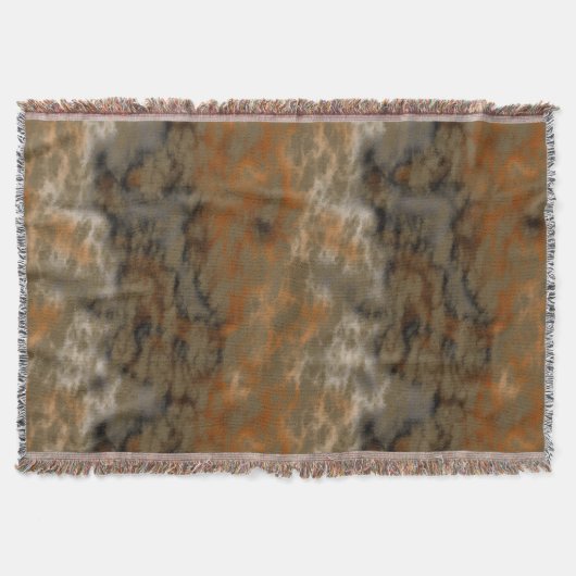 Bronze- und Kupfermarmor Abstrakt Decke (Vorderseite)
