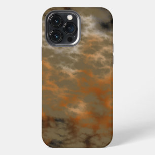 Bronze- und Kupfermarmor-Abstrakt iPhone 13 Pro Max Hülle