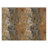 Bronze- und Kupfermarmor Abstrakt Tischdecke (Vorderseite (Horizontal))