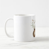 Bronze-Vase-Pflanzen Kaffeetasse (Links)