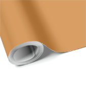 Bronze (Vollfarbe) Geschenkpapier (Rolleneckpunkt)