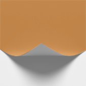 Bronze (Vollfarbe) Geschenkpapier (Ecke)