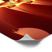 Bronze Vortex Poster (Ecke)