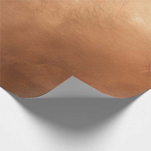 Bronze Wall Texturpapier Geschenkpapier (Ecke)