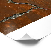 Bronze Willkommensmenü Poster (Ecke)