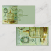 BronzeBirdcage Visitenkarte (Vorne/Hinten)