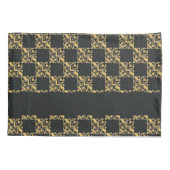 Bronzeblöcke Kissenbezug (Rückseite)