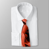 Bronzeblumenblatt abstrakt krawatte (Gebunden)