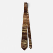 Bronzebraun, Farbe Golden Horizontal Krawatte (Vorderseite)