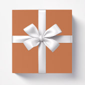 Bronzebraun Geschenkpapier