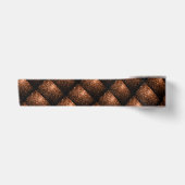 Bronzebraun-Imitat aus Kupfer Glitzer Glitzern Satinband (Vorderseite)
