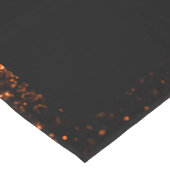 Bronzebraun Imitat aus Kupfer Glitzer Glitzern, sc Großer Tischläufer (Ecke)