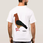 Bronzeerzengel T-Shirt (Rückseite)