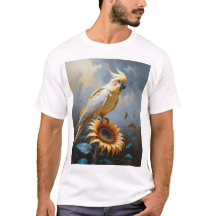 Bronzefallow Cockatiel Oil Painting | träumlich