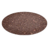 BronzeGlitzer-Glitzern Schneidebrett (Ecke)