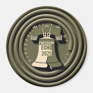 Bronzeglocke Magnet