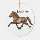 Bronzeisländer Keramikornament (Links)