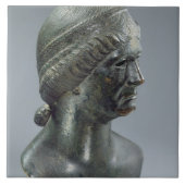 Bronzekopf einer Frau, manchmal identifiziert als Fliese (Vorderseite)