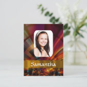 Bronzekreismuster Postkarte (Stehend Vorderseite)