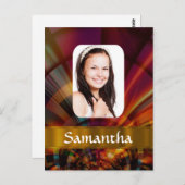 Bronzekreismuster Postkarte (Vorne/Hinten)