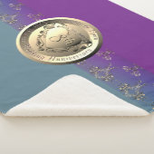 Bronzemblem für die 8. Hochzeit Sherpadecke (3/4)