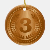 Bronzemedaille 3. Platz Keramik Ornament (Vorne)