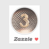 Bronzemedaille, Gewinner des 3. Aufkleber (Blatt)