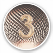 Bronzemedaille, Gewinner des 3. Aufkleber (Vorderseite)