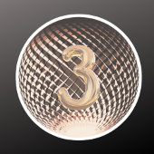 Bronzemedaille, Gewinner des 3. Aufkleber