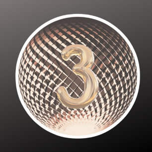 Bronzemedaille, Gewinner des 3. Aufkleber