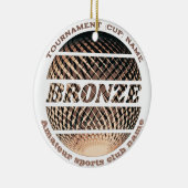 Bronzemedaille, Gewinner des 3. Keramik Ornament (Rechts)