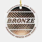 Bronzemedaille, Gewinner des 3. Keramik Ornament (Hinten)