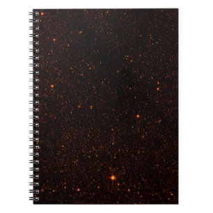 Bronzene Sterne Notizblock